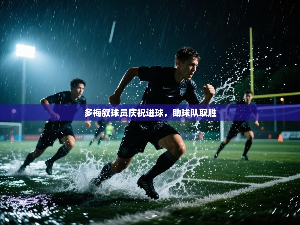 多梅叙球员庆祝进球,助球队取胜 第1张